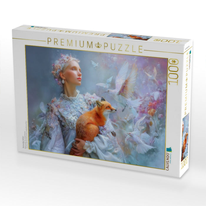 Glückselige Welten - CALVENDO Foto-Puzzle'