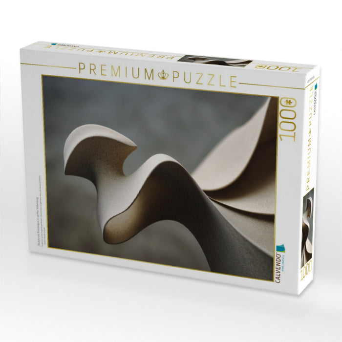 Skulpturale Rundungen, in sanfter Vollendung - CALVENDO Foto-Puzzle'