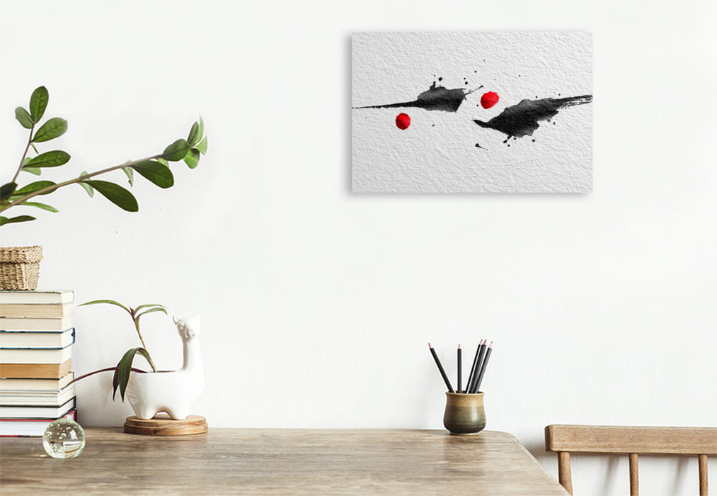 Premium Textil-Leinwand Ein Motiv aus dem Kalender Zeitlose Formen