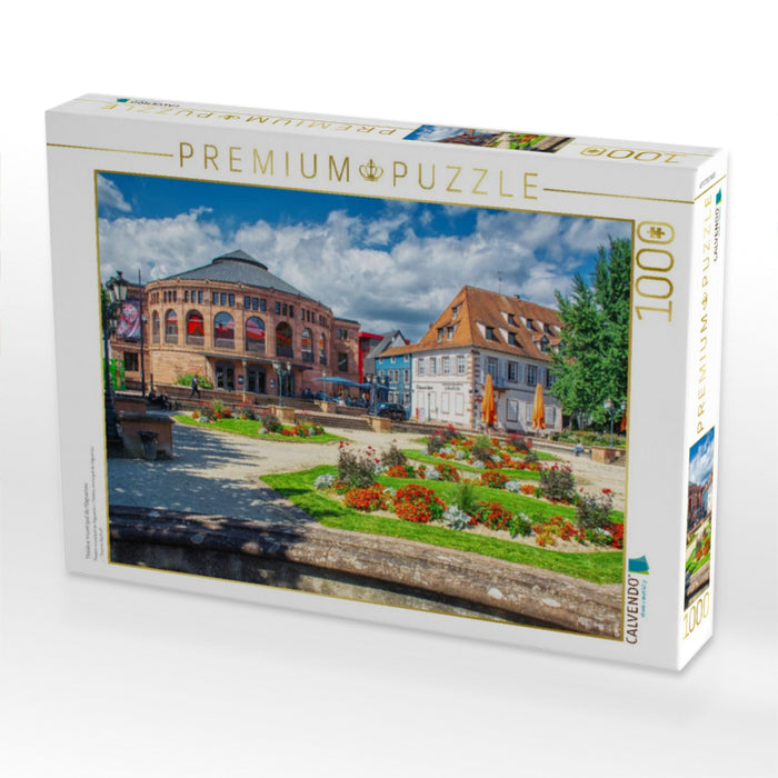 Théâtre municipal de Haguenau - CALVENDO Foto-Puzzle'