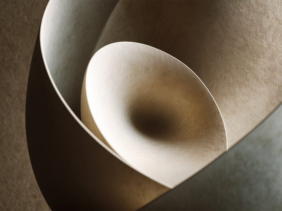 Skulpturale Formen, weiche Rundungen in Neutralfarben - CALVENDO Foto-Puzzle'