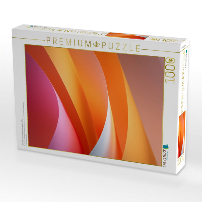 Sanfte Kurven, zeitgenössische Abstraktion - CALVENDO Foto-Puzzle'