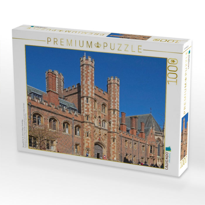 Das große Tor, St. John's College, Cambridge - CALVENDO Foto-Puzzle'