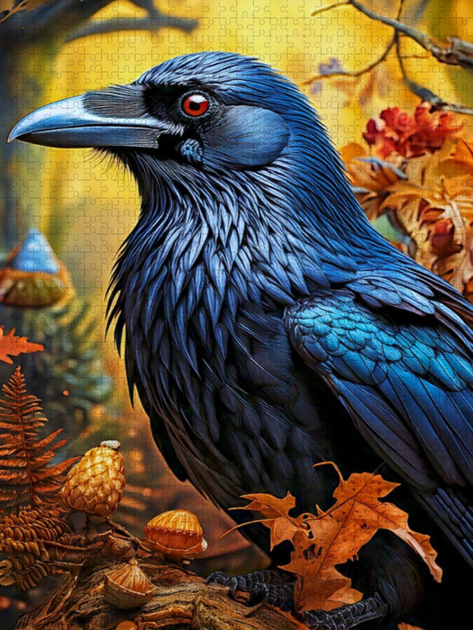 Kolkrabe - CALVENDO Foto-Puzzle'