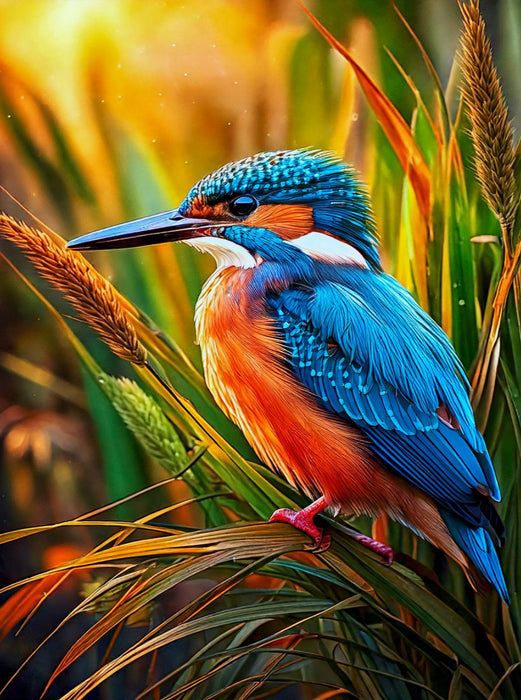 Eisvogel - CALVENDO Foto-Puzzle'