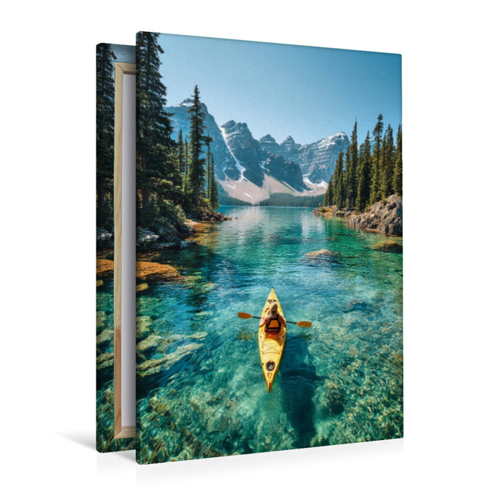 Premium Textil-Leinwand Jage dem Horizont nach