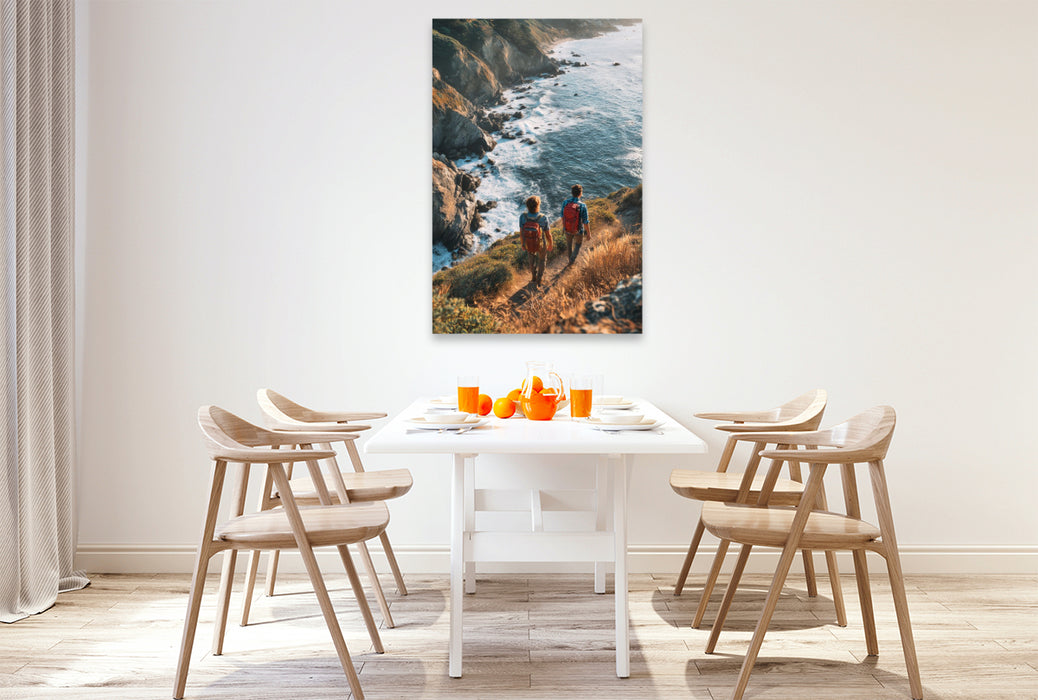 Premium Textil-Leinwand Inspiriert vom Abenteuer