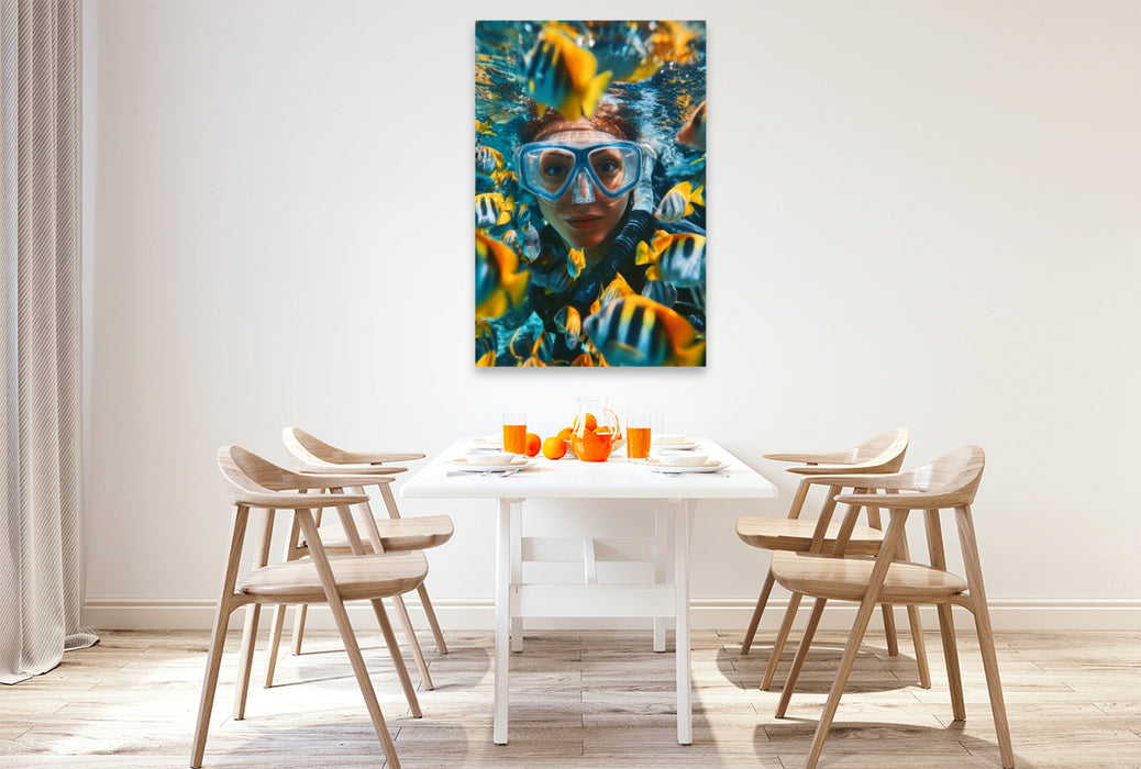 Premium Textil-Leinwand Ein Motiv aus dem Kalender Abenteuer Natur