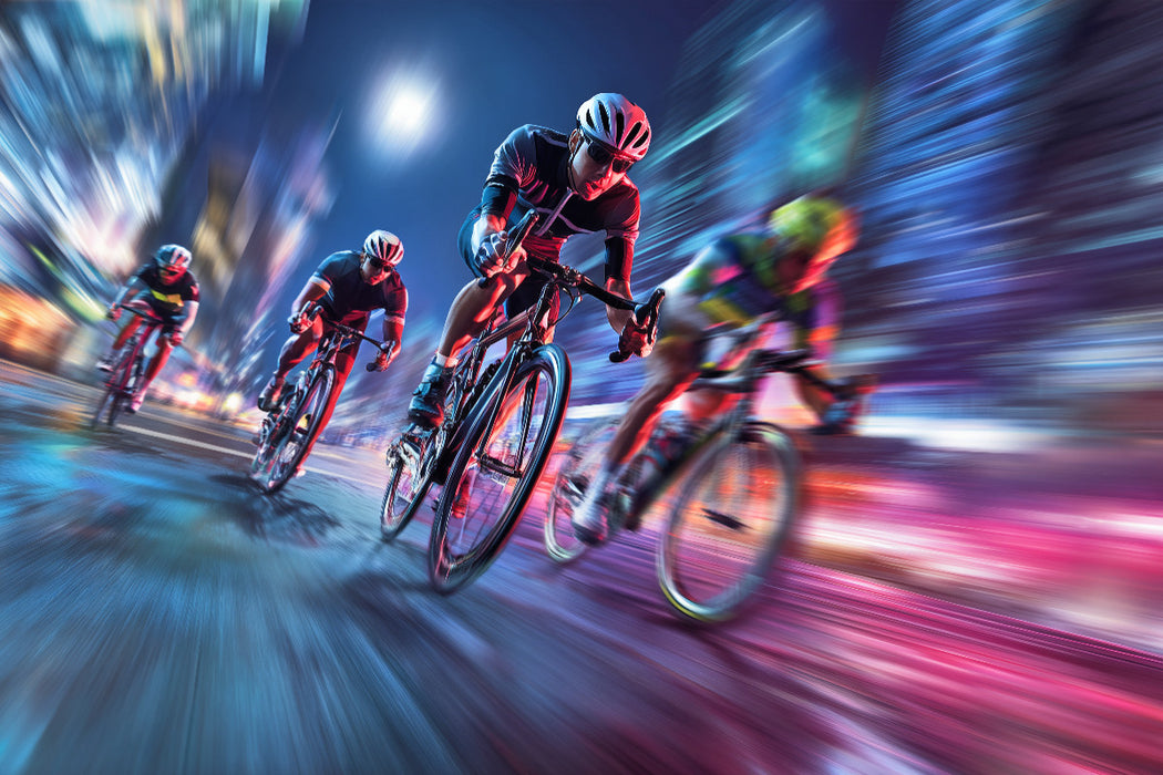 Premium Textil-Leinwand Jeder Weg erzählt deine Geschichte