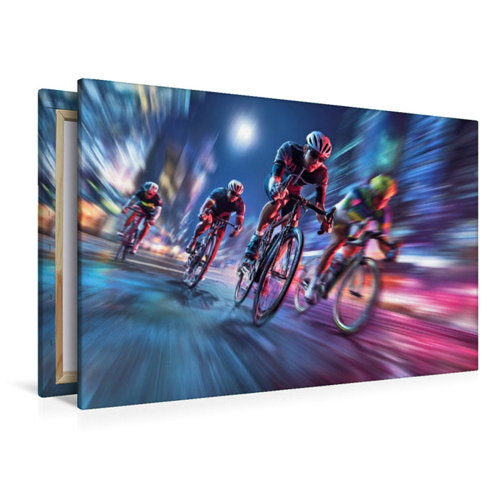 Premium Textil-Leinwand Jeder Weg erzählt deine Geschichte