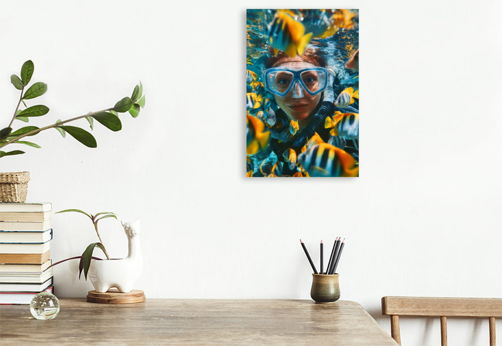 Premium Textil-Leinwand Ein Motiv aus dem Kalender Abenteuer Natur