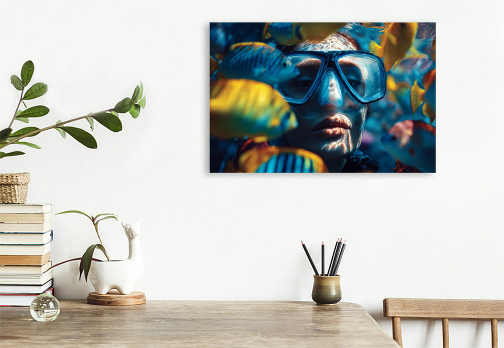 Premium Textil-Leinwand Farben erweitern den Horizont