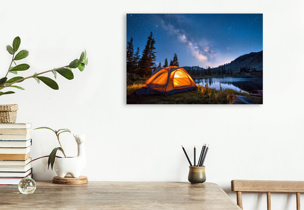 Premium Textil-Leinwand Ein Motiv aus dem Kalender Freiheit spüren