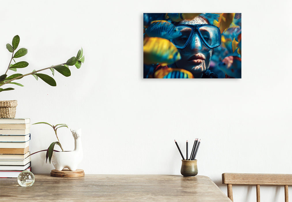 Premium Textil-Leinwand Farben erweitern den Horizont