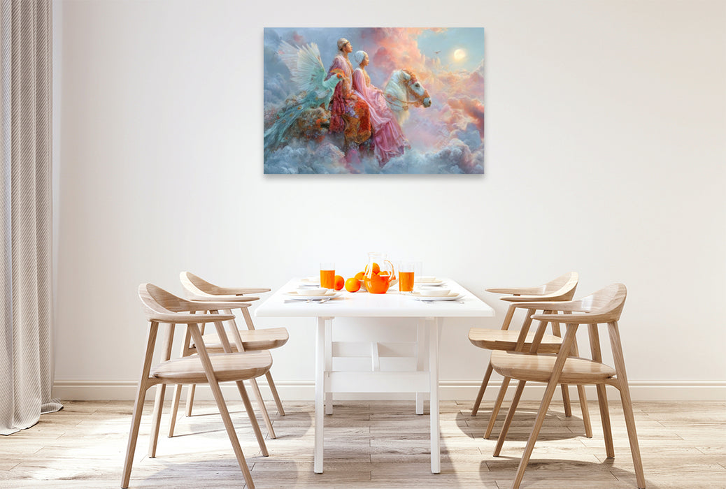 Premium Textil-Leinwand Traumhafte Sphären