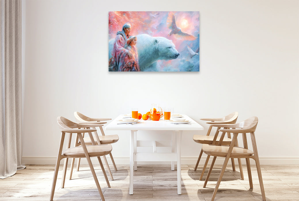 Premium Textil-Leinwand Traumhafte Sphären