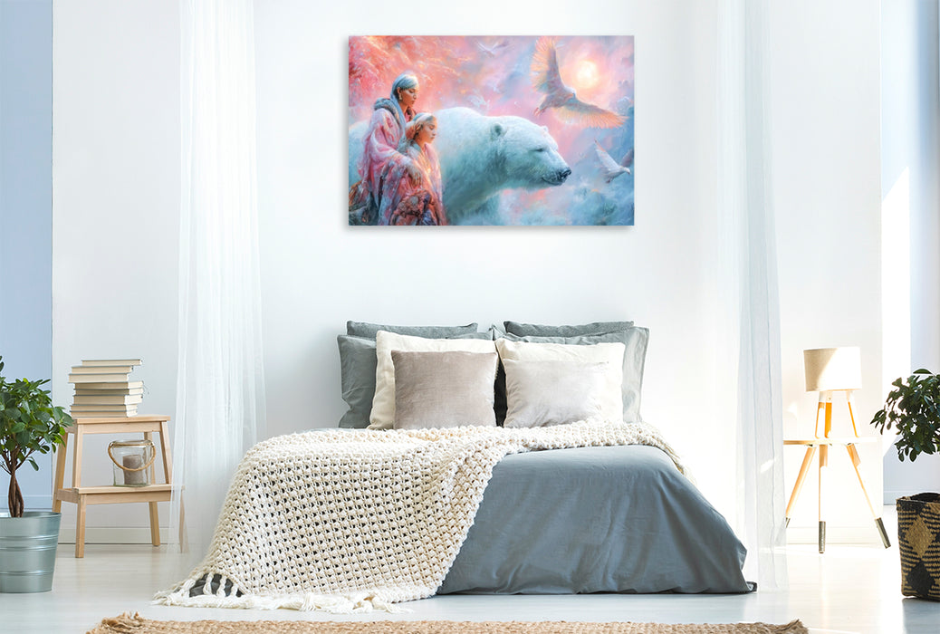 Premium Textil-Leinwand Traumhafte Sphären