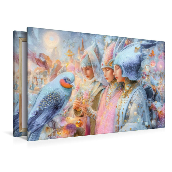 Premium Textil-Leinwand Traumhafte Sphären