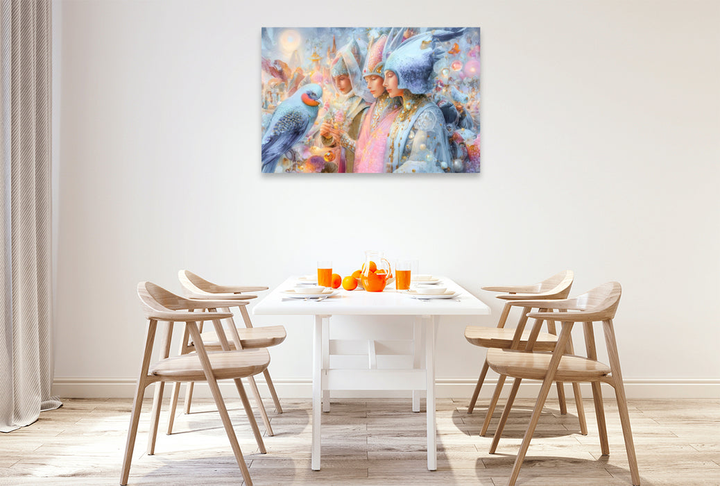 Premium Textil-Leinwand Traumhafte Sphären