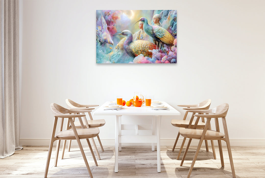 Premium Textil-Leinwand Traumhafte Sphären