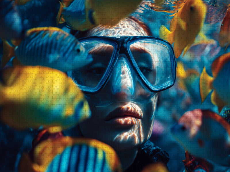 Farben erweitern den Horizont - CALVENDO Foto-Puzzle'