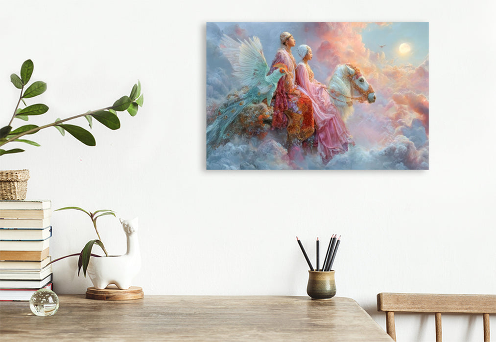 Premium Textil-Leinwand Traumhafte Sphären