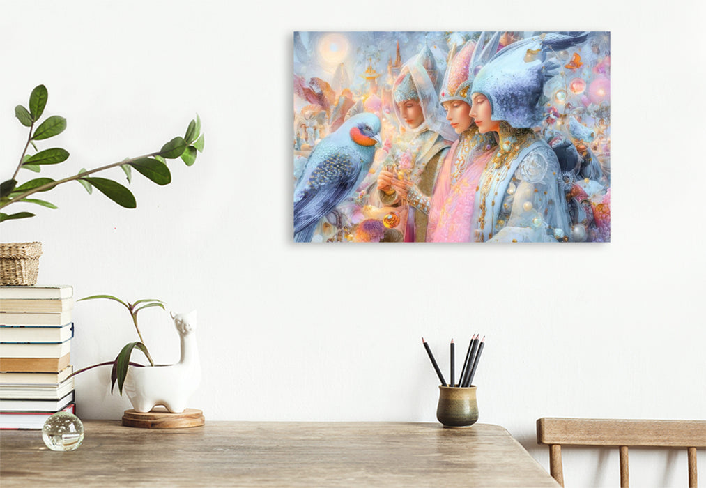 Premium Textil-Leinwand Traumhafte Sphären