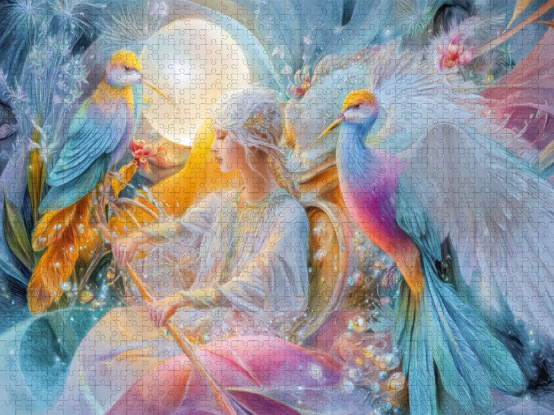 Glückselige Welten - CALVENDO Foto-Puzzle'