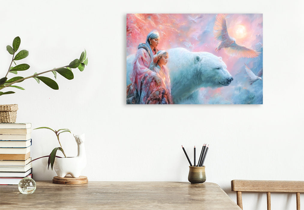 Premium Textil-Leinwand Traumhafte Sphären