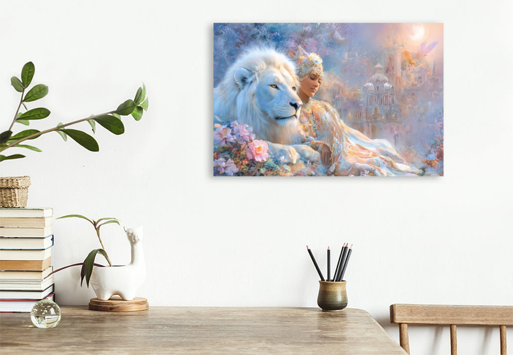 Premium Textil-Leinwand Traumhafte Sphären