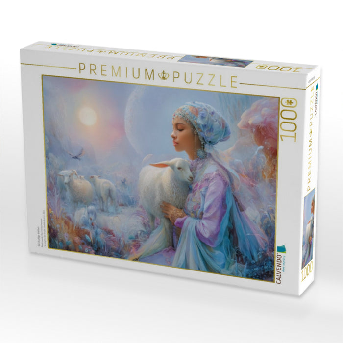 Glückselige Welten - CALVENDO Foto-Puzzle'