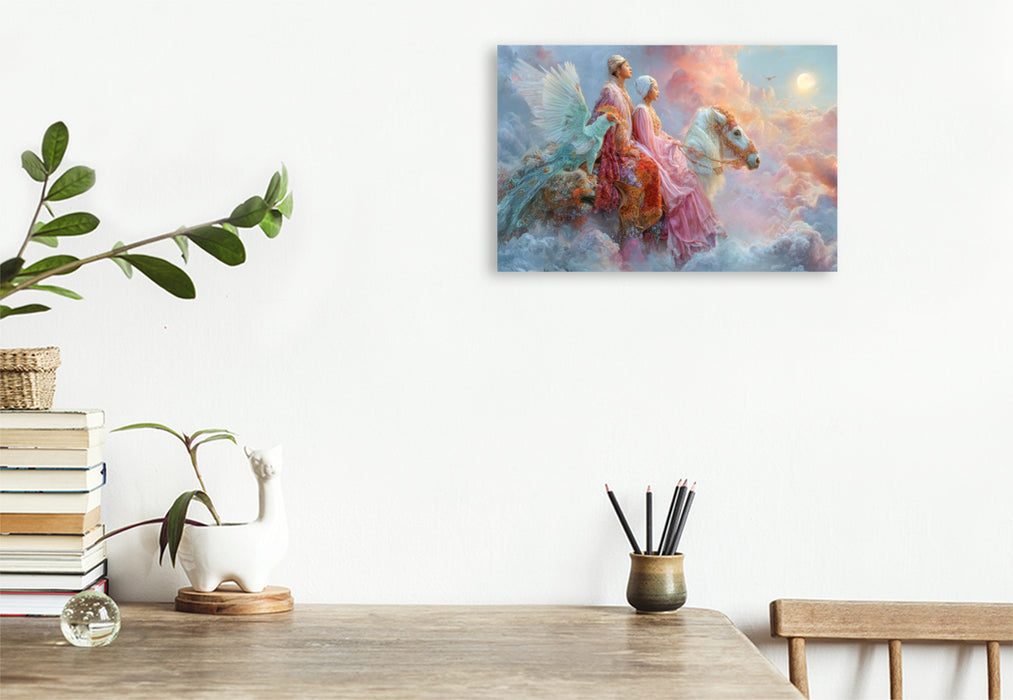 Premium Textil-Leinwand Traumhafte Sphären