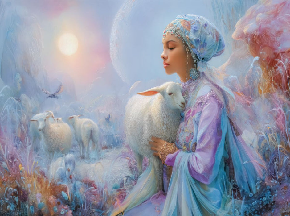 Glückselige Welten - CALVENDO Foto-Puzzle'