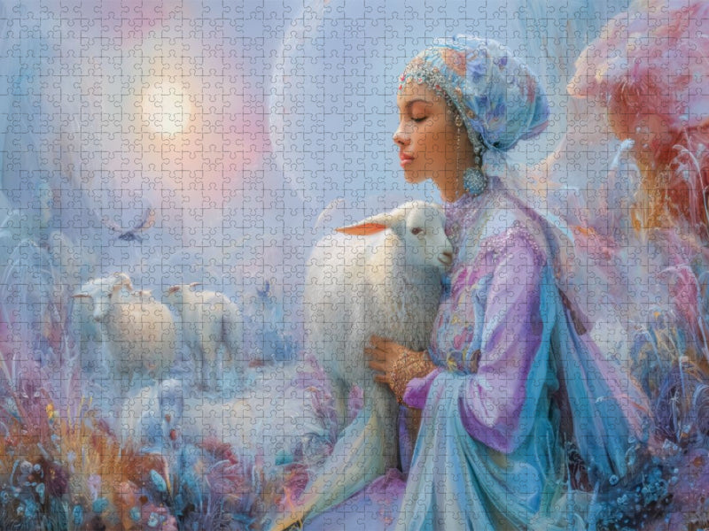 Glückselige Welten - CALVENDO Foto-Puzzle'