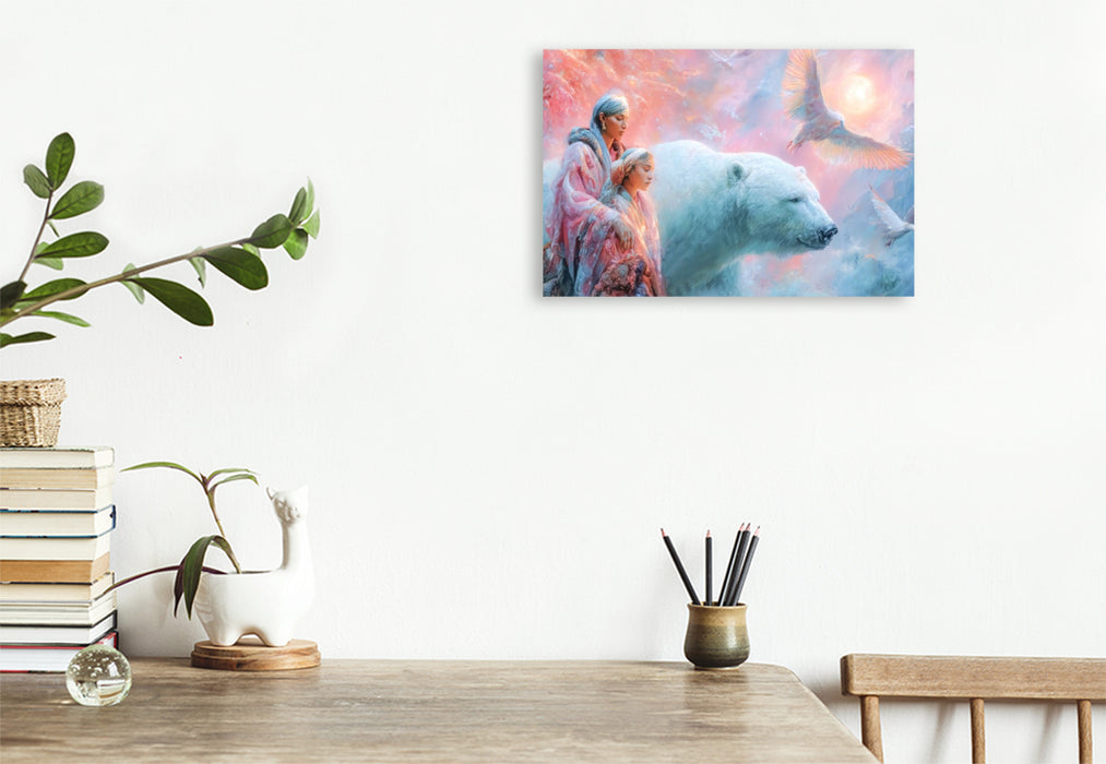 Premium Textil-Leinwand Traumhafte Sphären