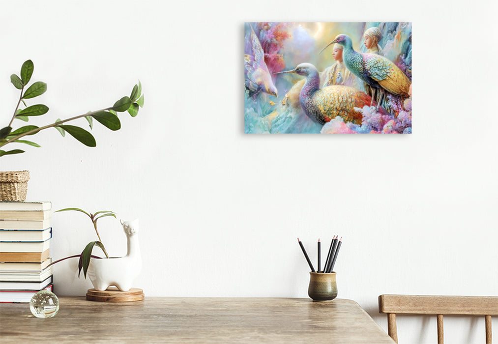 Premium Textil-Leinwand Traumhafte Sphären