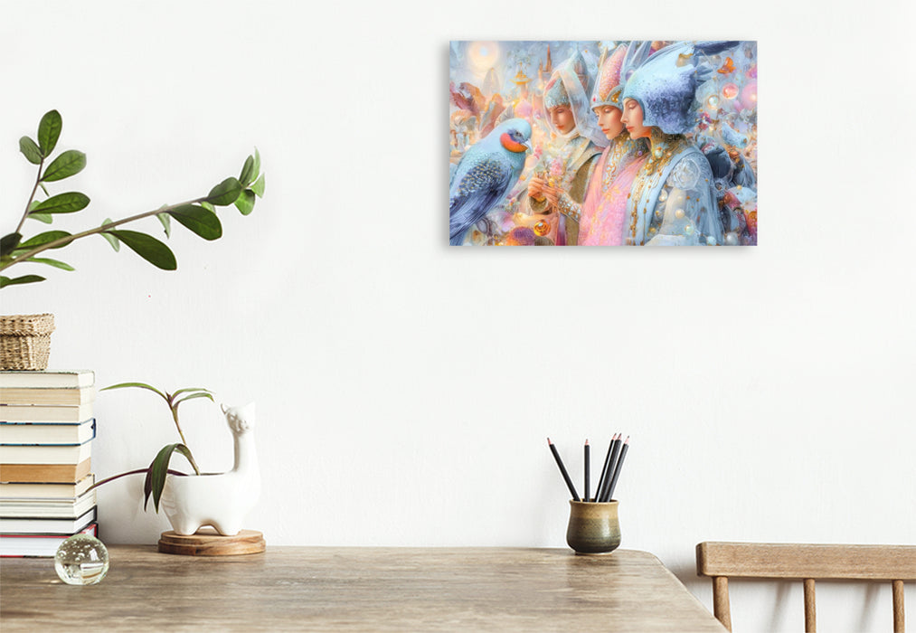 Premium Textil-Leinwand Traumhafte Sphären