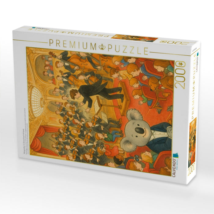 Klangzauber im Konzertsaal mit Koala - CALVENDO Foto-Puzzle'