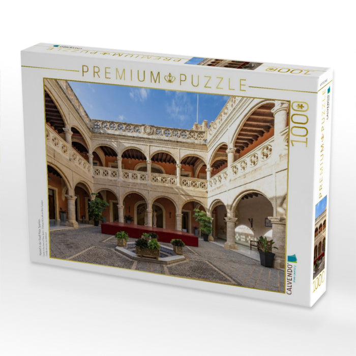 Kastell in der Stadt Rota, Spanien - CALVENDO Foto-Puzzle'