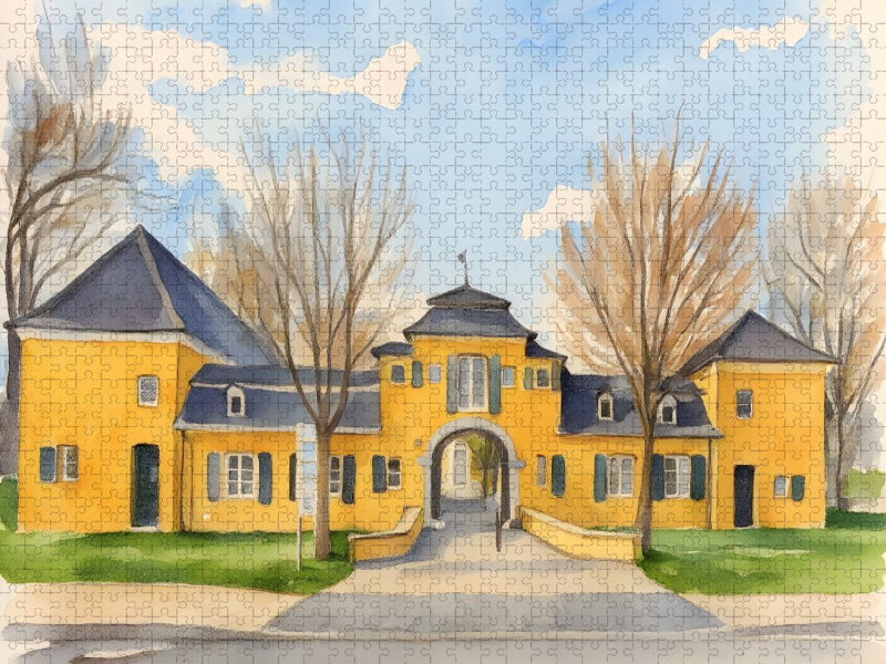 Haus Katz in Jüchen - CALVENDO Foto-Puzzle'