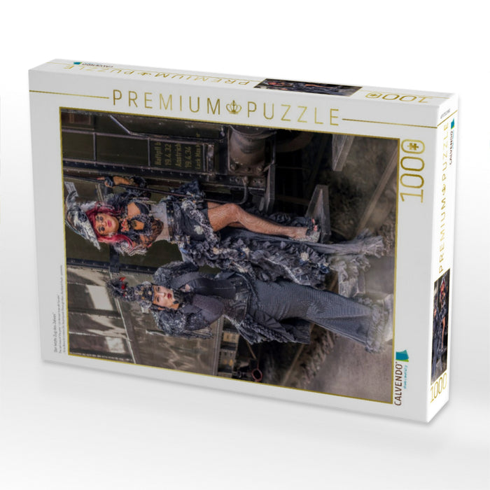 Der letzte Zug des Jahres“ - CALVENDO Foto-Puzzle'