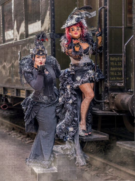 Der letzte Zug des Jahres“ - CALVENDO Foto-Puzzle'