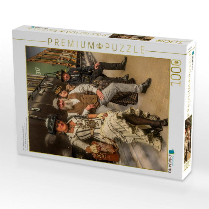 Ihre Fahrkarte in ein anderes Zeitalter! - CALVENDO Foto-Puzzle'