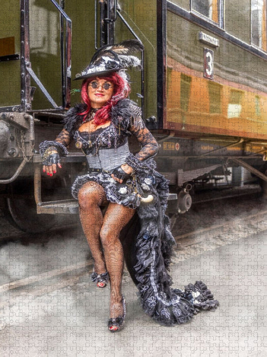 Bereit für die Abfahrt - CALVENDO Foto-Puzzle'