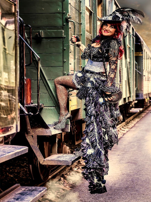 Zugereist aus einer anderen Zeit - CALVENDO Foto-Puzzle'