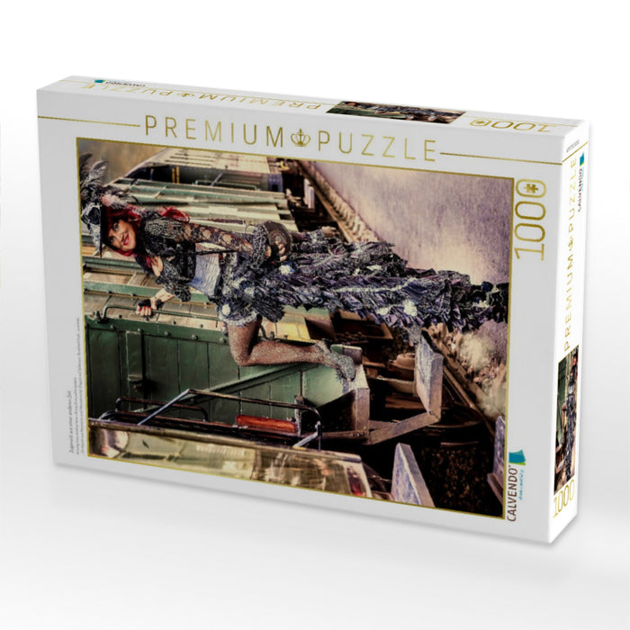 Zugereist aus einer anderen Zeit - CALVENDO Foto-Puzzle'