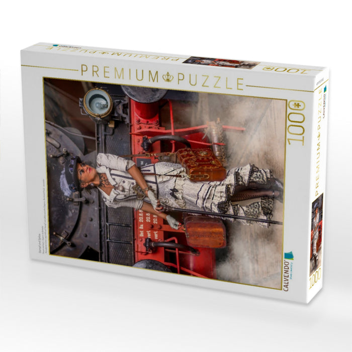 Dampf und Spitze - CALVENDO Foto-Puzzle'