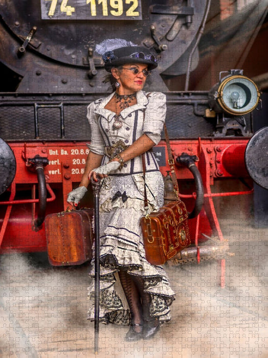 Dampf und Spitze - CALVENDO Foto-Puzzle'