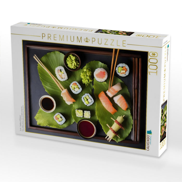 Sushi - Tradition trifft Kunst - CALVENDO Foto-Puzzle'