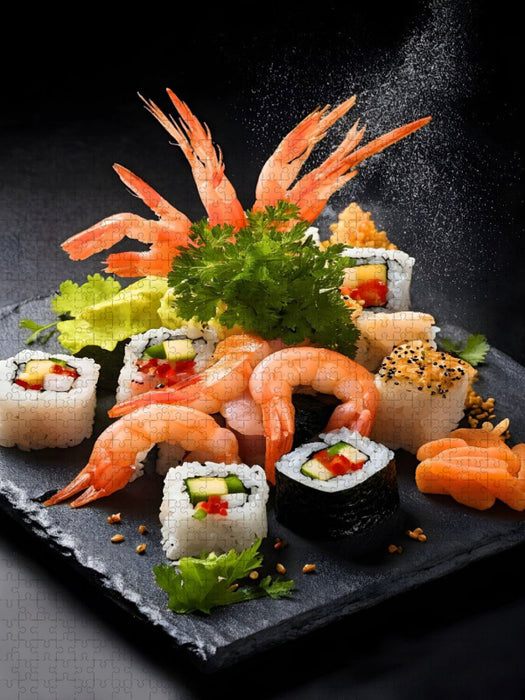 Sushi - Geschmackssymphonie - CALVENDO Foto-Puzzle'